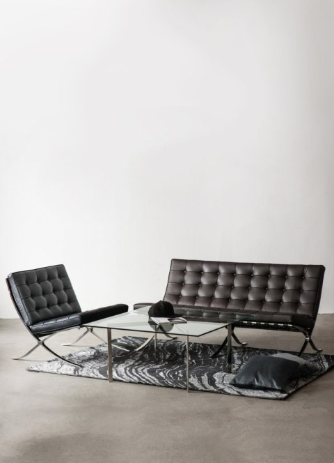 Sofa BA3 3 osobowa, jasny brąz skóra naturalna ( Rozmiar: uniwersalny )