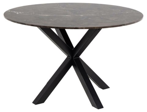 Stół Heaven 120cm brązowy/ czarny ( Rozmiar: uniwersalny )