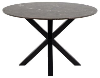 Stół Heaven 120cm brązowy/ czarny ( Rozmiar: uniwersalny )