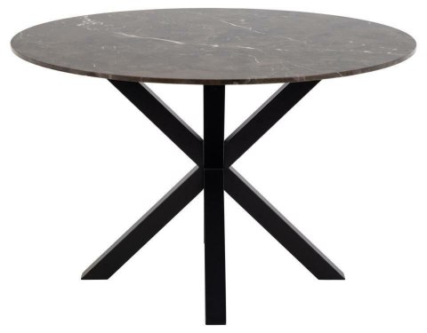 Stół Heaven 120cm brązowy/ czarny ( Rozmiar: uniwersalny )