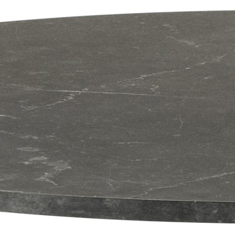 Stół Ibiza 110cm czarny marmur okrągły ( Rozmiar: uniwersalny )