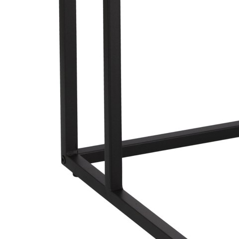 Stolik DENMARK Dąb, metal, solidny, smukły, wysoki