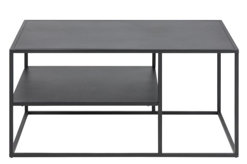 Stolik Newton czarny z półką 90x60 cm ( Rozmiar: uniwersalny )