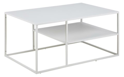 Stolik Newton czarny z półką 90x60 cm ( Rozmiar: uniwersalny )