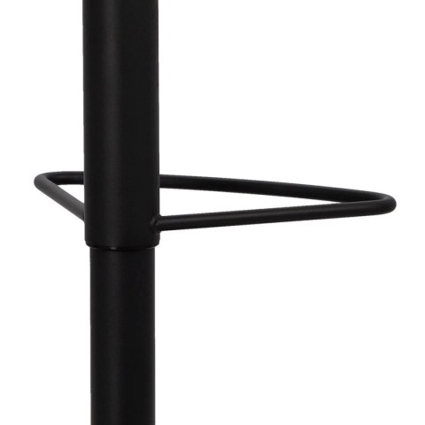 TAPICEROWANY HOKER SWIFT, BRĄZOWY, CZARNY, OBROTOWY, REGULOWANY Z OPARCIEM