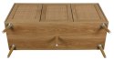 KOMODA SORENA, BOHO, RATTAN, DĄB, DREWNO, SZAFKA, 3 DRZWI, DO SALONU