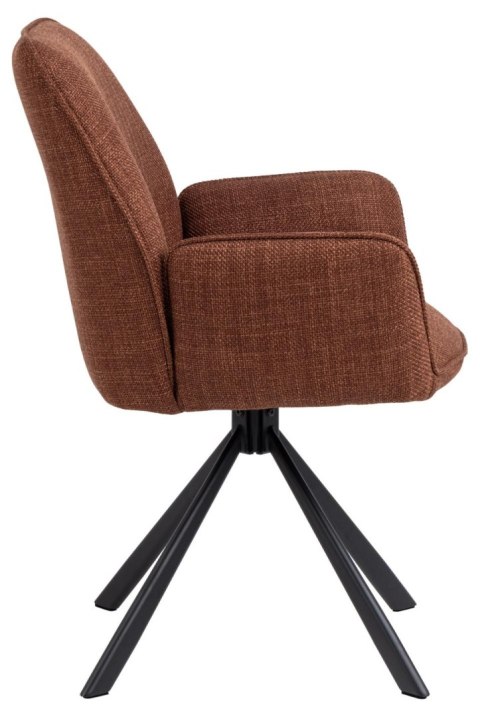 Krzesło Glenda terracotta 44 ( Rozmiar: uniwersalny )