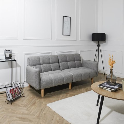 Sofa Sara szara ( Rozmiar: uniwersalny )