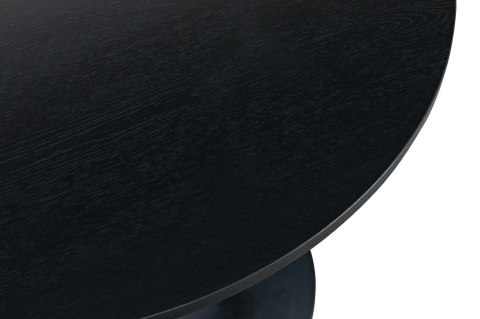 STÓŁ BAROWY MODUS, CZARNY, OKRĄGŁY 60 CM, WYSOKI 104 CM, METALOWY, LOFT