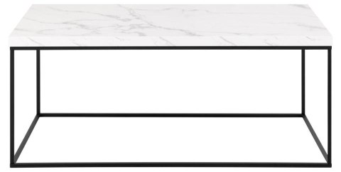 Stolik Barossa 110x55cm biały marmur ( Rozmiar: uniwersalny )