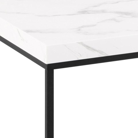 Stolik Barossa 110x55cm biały marmur ( Rozmiar: uniwersalny )