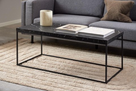 Stolik Barossa 110x55cm czarny marmur ( Rozmiar: uniwersalny )
