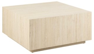 Stolik kawowy Dice 90x90cm trawertyn ( Rozmiar: uniwersalny )