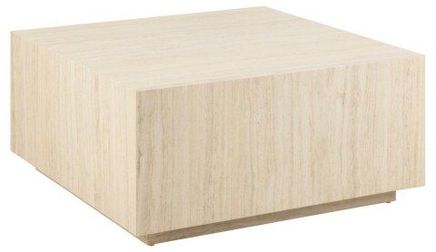 Stolik kawowy Dice 90x90cm trawertyn ( Rozmiar: uniwersalny )