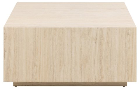 Stolik kawowy Dice 90x90cm trawertyn ( Rozmiar: uniwersalny )