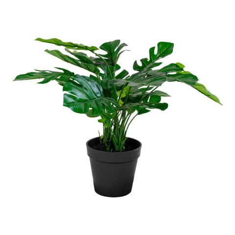 Sztuczna Monstera 45cm Intesi nowoczesna sztuczna roślina doniczkowa do salonu i sypialni ( Rozmiar: uniwersalny )