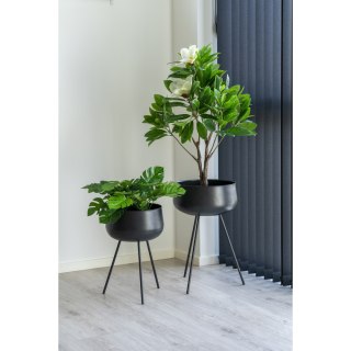 Sztuczna Monstera 45cm Intesi nowoczesna sztuczna roślina doniczkowa do salonu i sypialni ( Rozmiar: uniwersalny )