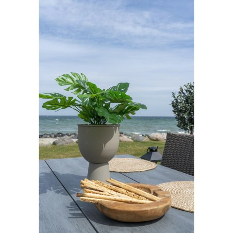 Sztuczna Monstera 45cm Intesi nowoczesna sztuczna roślina doniczkowa do salonu i sypialni ( Rozmiar: uniwersalny )