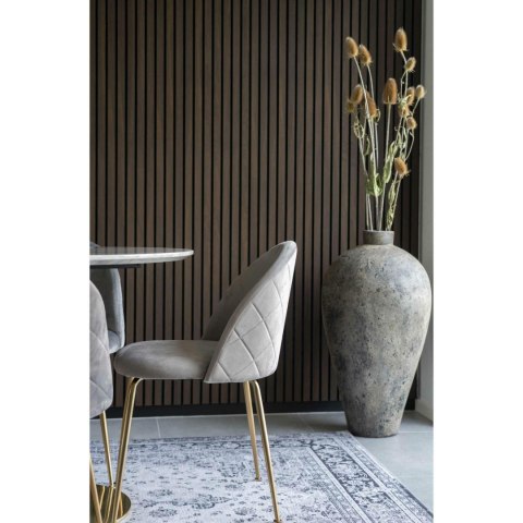 Wazon ceramiczny Corvo szary duży z terakoty nowoczesny dekoracyjny do salonu 80 cm ( Rozmiar: uniwersalny )
