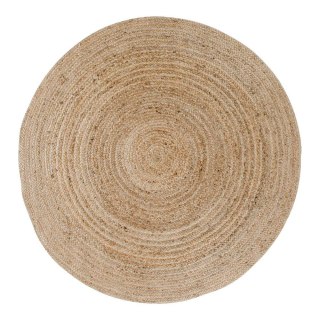 Dywan okrągły jutowy Bombay 180 cm naturalny boho do salonu i sypialni Intesi ( Rozmiar: uniwersalny )