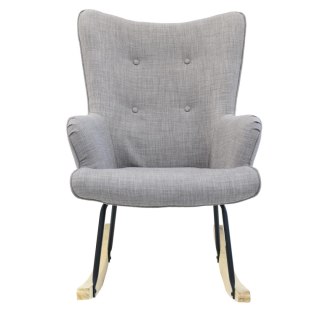 Fotel bujany Helsinki szary ( Rozmiar: uniwersalny )