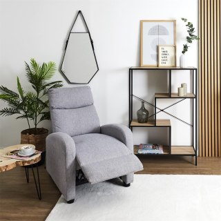 Fotel rozkładany Recliner Dream szary ( Rozmiar: uniwersalny )
