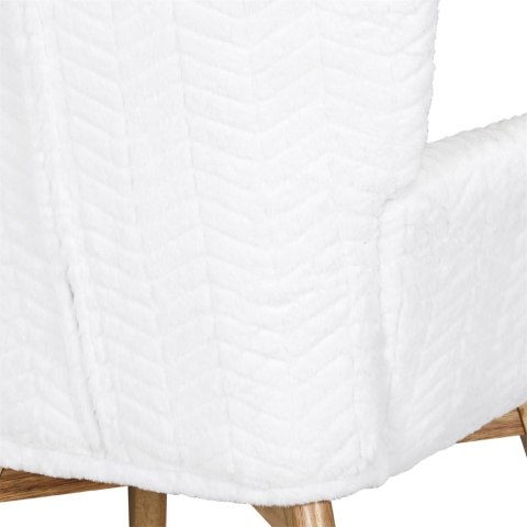 Fotel uszak Helsinki biały patchwork ( Rozmiar: uniwersalny )