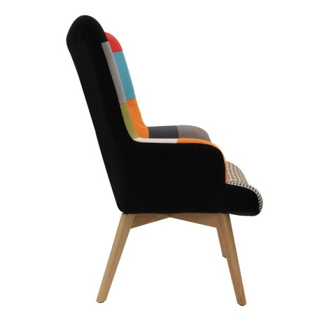 Fotel uszak Helsinki multikolor patchwork ( Rozmiar: uniwersalny )