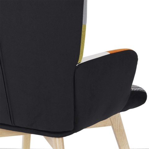 Fotel uszak Helsinki multikolor patchwork ( Rozmiar: uniwersalny )