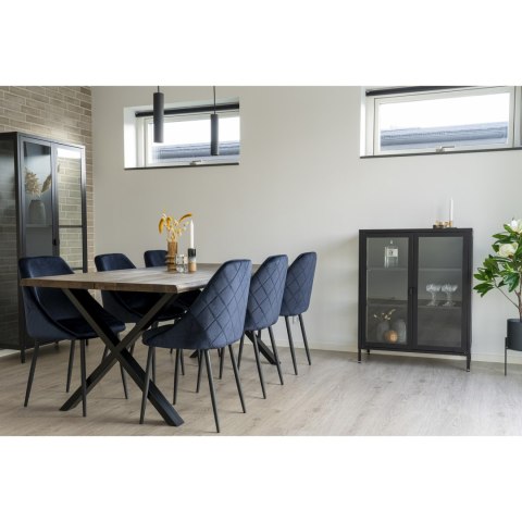 Lampa wisząca Paris czarna LED nowoczesna regulowana do salonu kuchni nad wyspę ( Rozmiar: uniwersalny )