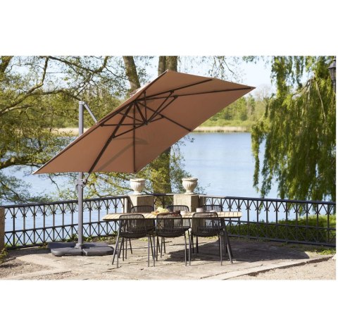 Parasol ogrodowy Baza piaskowy House Nordic aluminiowy składany 295 cm ( Rozmiar: uniwersalny )