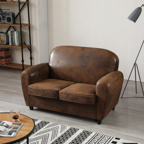 Sofa Klubowa Vintage brown ( Rozmiar: uniwersalny )