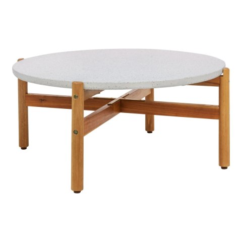Stolik kawowy Terracina House Nordic okrągły terrazzo 84,5 cm salon ( Rozmiar: uniwersalny )