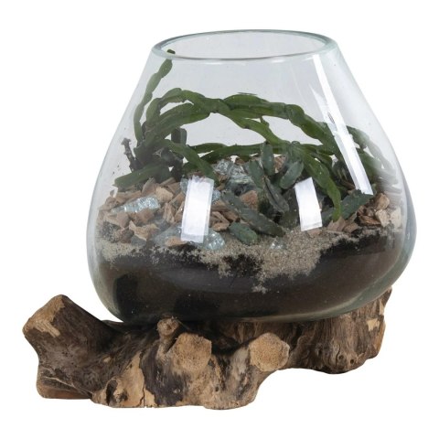 Dekoracja szklana ogród w kropli House Nordic 20 cm do salonu stołu ( Rozmiar: uniwersalny )