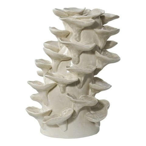Figurka dekoracyjna ceramiczna Opieńki beżowa House Nordic do salonu lub na komodę 24 cm ( Rozmiar: uniwersalny )