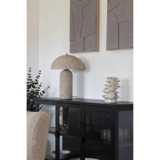 Figurka dekoracyjna ceramiczna Opieńki beżowa House Nordic do salonu lub na komodę 24 cm ( Rozmiar: uniwersalny )