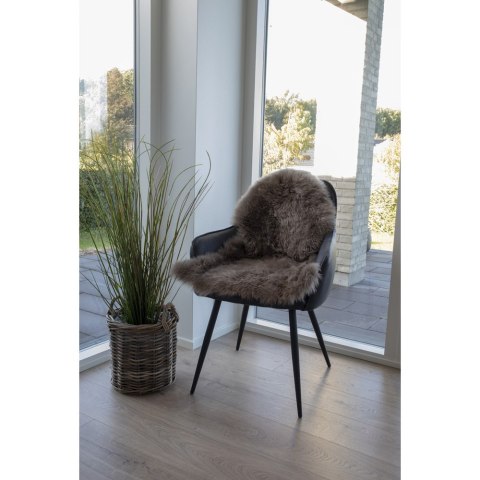 Futerko jagnięce szare House Nordic poduszka na krzesło do salonu 50x85 klasyczna ( Rozmiar: uniwersalny )