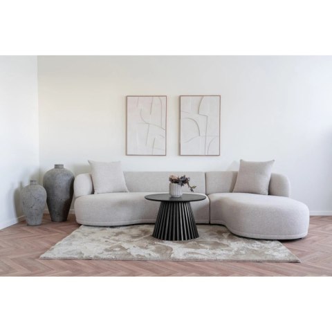 House Nordic Osaka okrągły stolik kawowy 70 cm czarny do salonu ( Rozmiar: uniwersalny )