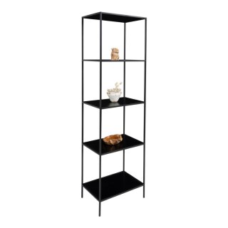 REGAŁ ATELIER NA KSIĄŻKI, LOFT, 5 PÓŁEK, DO SALONU, INDUSTRIALNY, 170 CM