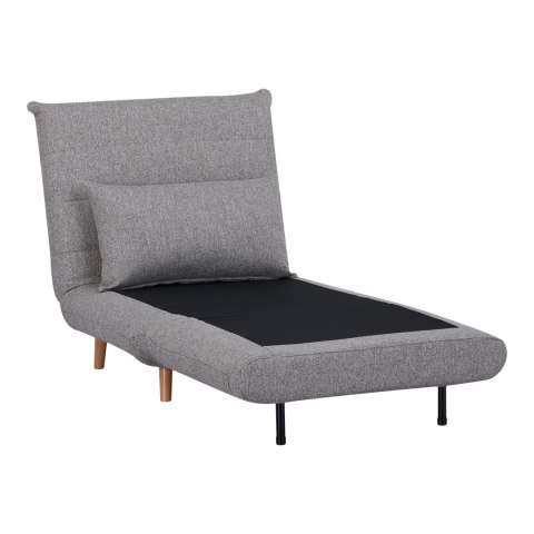Sofa rozkładana jednoosobowa Marlow 1 szara skandynawska do salonu i pokoju młodzieżowego ( Rozmiar: uniwersalny )