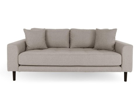 Sofa trzyosobowa Lido Intesi beżowa nowoczesna do salonu skandynawska z podłokietnikami ( Rozmiar: uniwersalny )