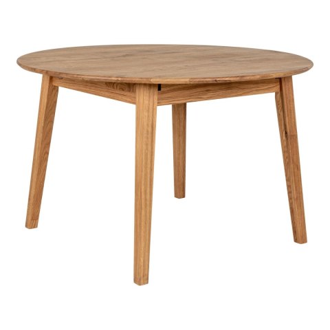 Stół okrągły rozkładany Metz dębowy do jadalni 118-158 cm ( Rozmiar: uniwersalny )