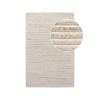 Dywan do salonu Mango 160x230 beżowy wełniany nowoczesny łatwoczyszczący House Nordic ( Rozmiar: uniwersalny )