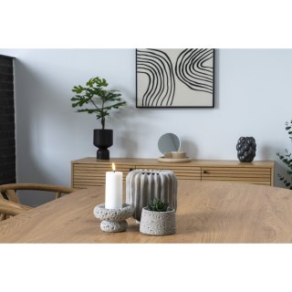 House Nordic okrągłe lustro stojące na trawertynowej podstawie 18 cm ( Rozmiar: uniwersalny )