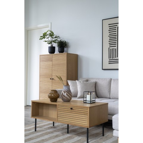 House Nordic wazon szklany brązowy boho dekoracyjny do salonu 17 cm ( Rozmiar: uniwersalny )