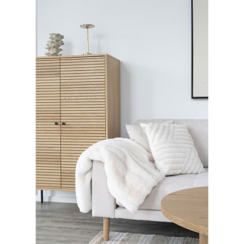 Komoda Kyoto wysoka skandynawska na nóżkach dąb do salonu 80 cm ( Rozmiar: uniwersalny )