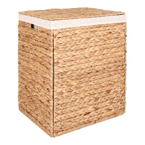 Kosz na pranie Passo boho prostokątny do łazienki naturalny 55 cm ( Rozmiar: uniwersalny )