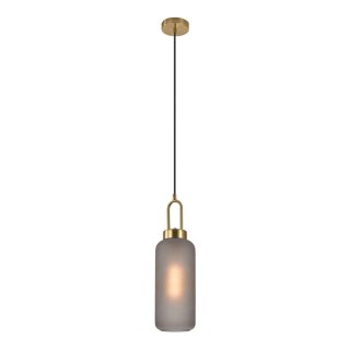 Lampa wisząca Luton szklana dymiona nad stół do jadalni 13 cm ( Rozmiar: uniwersalny )
