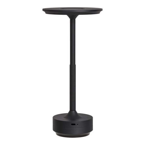 Lampka nocna LED Lyneham czarna dotykowa ze ściemniaczem do sypialni ( Rozmiar: uniwersalny )