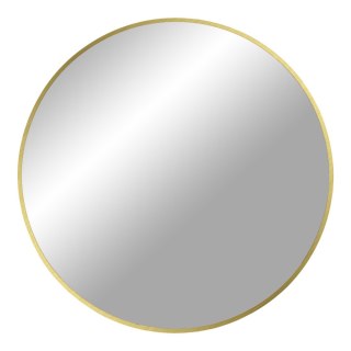 Lustro okrągłe 80cm Madrid w złotej ramie do salonu lub sypialni House Nordic ( Rozmiar: uniwersalny )